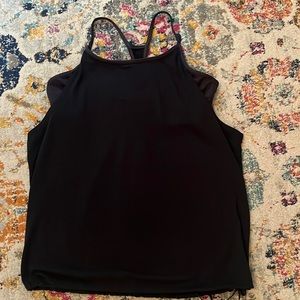 Fabuletics tank top with built-in sports bra